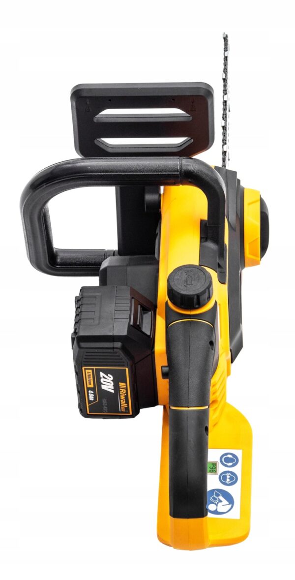 Pila-Pilarka-Lancuchowa-AKUMULATOROWA-BATERIA-4Ah-Przecinarka-20V-Galeziowa-Zasilanie-akumulatorowe