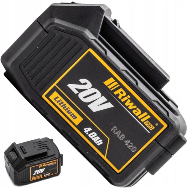 Bateria-Akumulator-Riwall-RAB420-20V-4Ah-EAN-GTIN-8595123405501