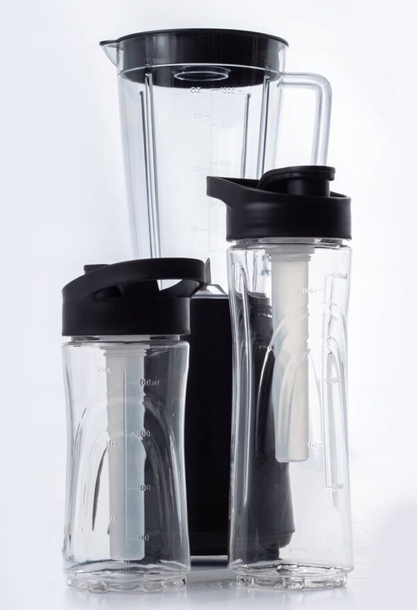 BLENDER-KIELICHOWY-SMOOTHIE-2-BIDONY-2-WKLADY-CHLODZACE-5w1-1500-eW-Funkcje-krojenie-kruszenie-lodu-mielenie-mieszanie-miksowanie-rozdrabnianie-inne