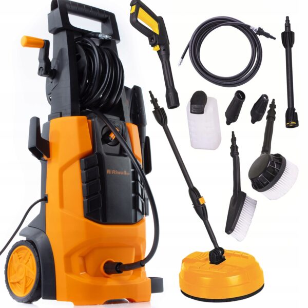 MOCNA-MYJKA-CISNIENIOWA-RIWALL-REPW180M-3-SZCZOTKI-WAZ-DO-KANALIZACJI-Stan-opakowania-oryginalne