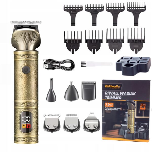MASZYNKA-DO-STRZYZENIA-WLOSOW-BRODY-CIALA-7W1-TRYMER-GOLARKA-RIWALL-RWC-02