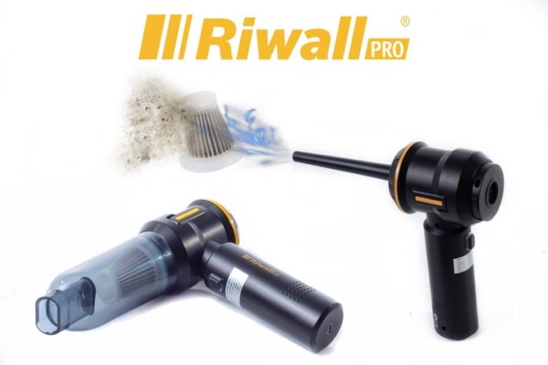 ODKURZACZ-RECZNY-SAMOCHODOWY-BEZPRZEWODOWY-AKUMULATOROWY-MOC-RIWALL-RMW-01-Stan-opakowania-oryginalne