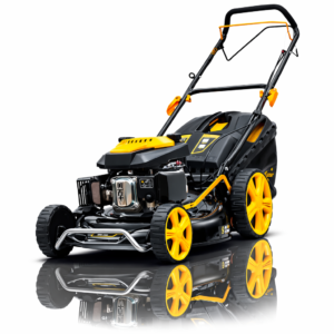 kosiarka spalinowa, Riwall RPM 5355, kosiarka 53 cm, mulczowanie, napęd na koła, duży kosz 70 L, silnik 196 cm3, narzędzie ogrodowe