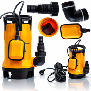 pompa do wody brudnej, pompa elektryczna 750W, pompa zanurzeniowa, pompa 12500 l/h, pompa ogrodowa do wody, Riwall REP750