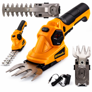 Nożyce akumulatorowe Riwall RASH 1236 do trawy i żywopłotu