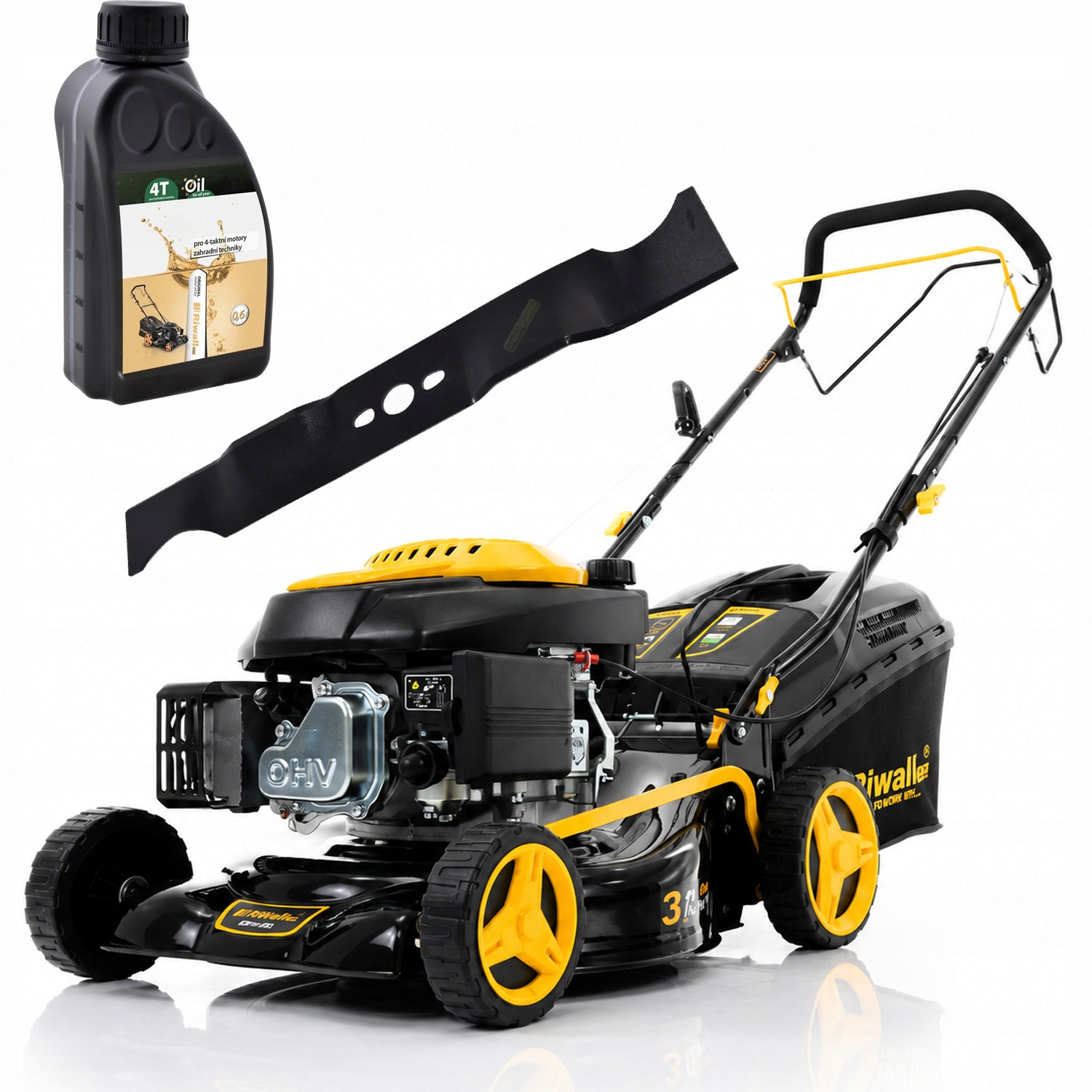 Kosiarka spalinowa z napędem Riwall RPM 4235 42 cm 45 l 3,5 KM