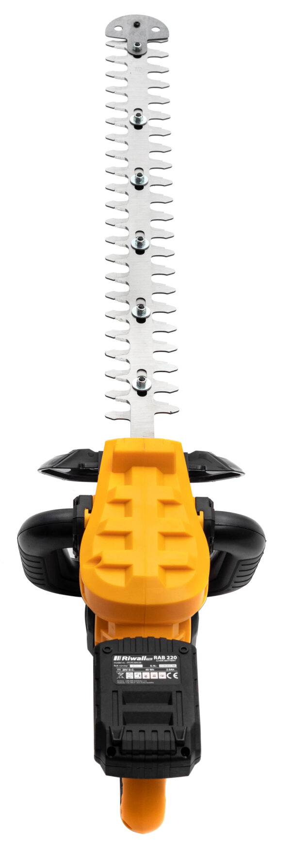 IMG_0254 lekkie nożyce do żywopłotu Riwall 20 V