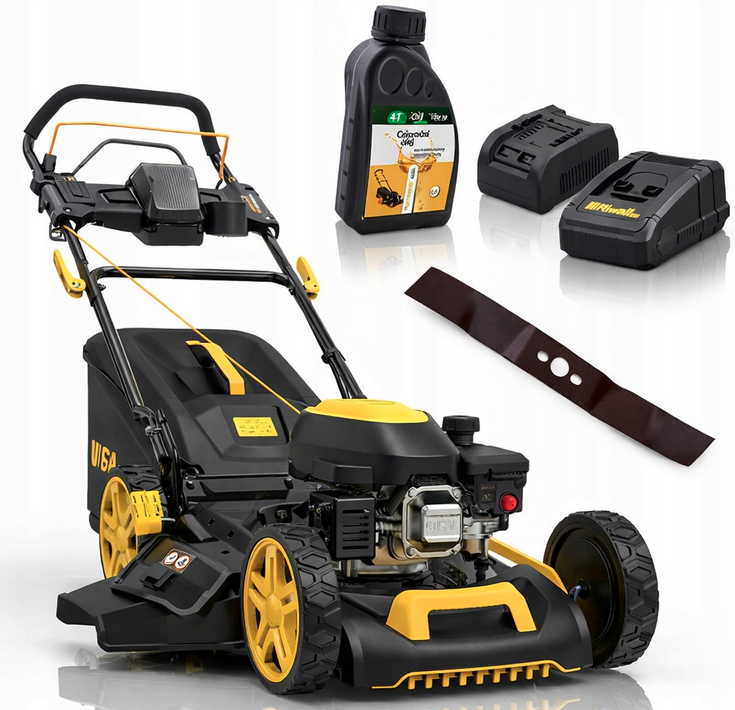 Kosiarka spalinowa z napędem Riwall RPM 5190i 51 cm 64 l e-start