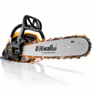 Piła spalinowa Riwall RPCS 5550 – 54 cm³, prowadnica 50 cm, pilarka łańcuchowa