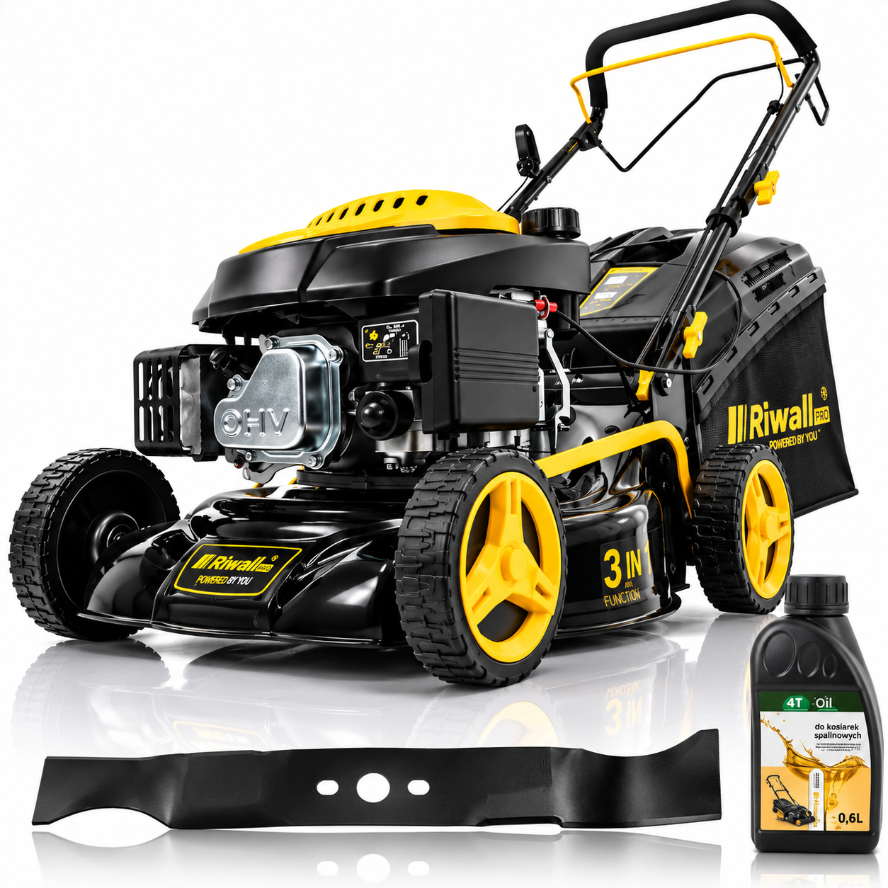 Kosiarka spalinowa z napędem Riwall RPM 4235 42 cm 45 l 3,5 KM