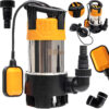 Pompa zatapialna 15000 l h inox Riwall PRO do wody brudnej i czystej